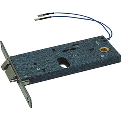 Serratura Metallo Infilare Elettrica 888 Omec B.q Nich F.mm 16 F.ovale M1 - 2