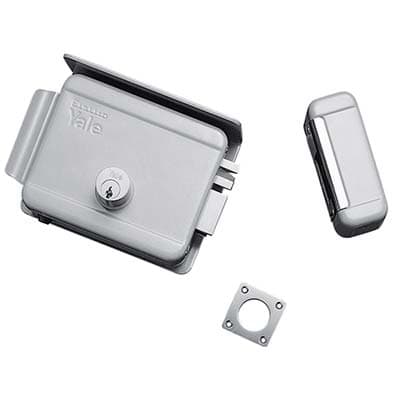 Serratura Cancello Applicare Elettrica 680 Yale Vern C.tondo Fisso 8213640 - 2