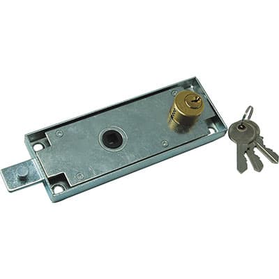 Serratura Basculante Applicare C1640 Potent C.tondo Fisso con Q8 I.mm 67 - 2