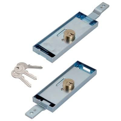 Serratura Serranda Applicare 2285 Securemme 2 Pezzi - 2