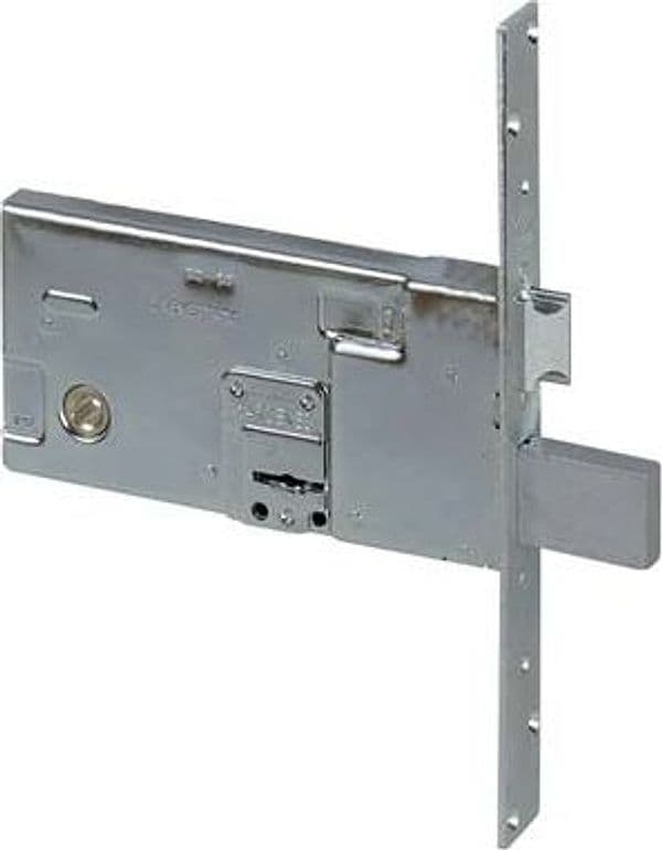 Serratura Metallo Infilare 57313 Cisa B.q Zinc F.mm 25 Dm M4 con Scr H.mm