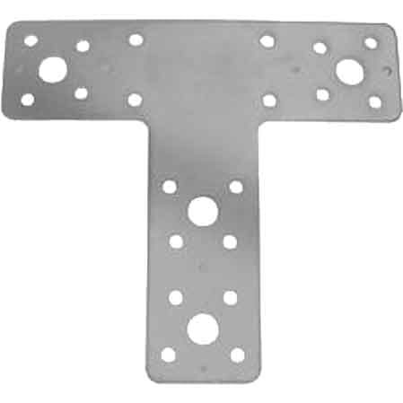 Piastra a T 100 x 45 x 160 mm 20 Pezzi - 2
