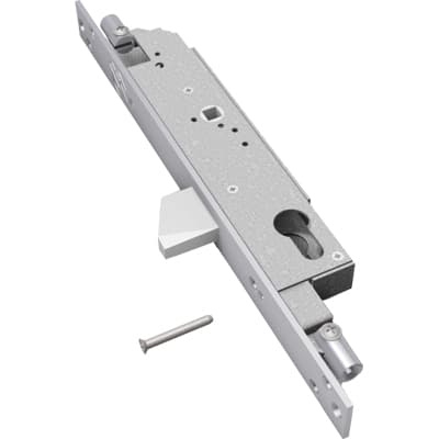 Serratura Montante Infilare 2153 Securemme B.q Inox F.mm 22 F.sagom 8211791 - 2
