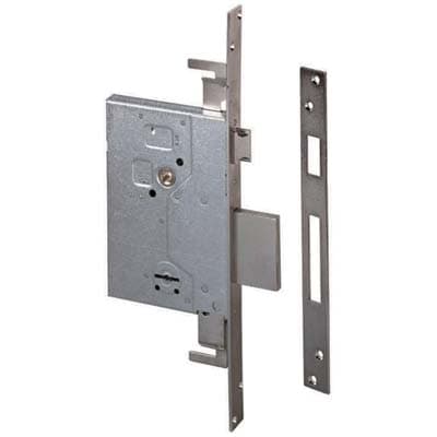 Serratura Metallo Infilare 57255 Cisa B.q Zinc F.mm 25 Dm M4 Tripl con Scr - 2