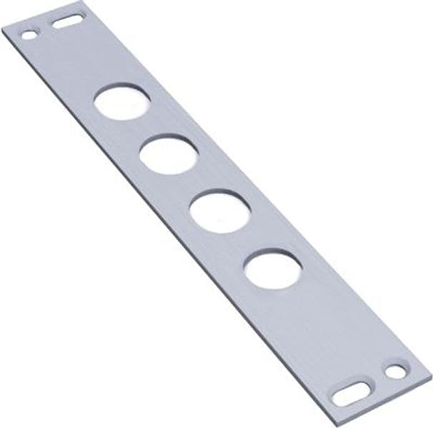 Contropiastra CP2500 a 37 Securemme Inox Mm 230X35 H Mm 3 I.mm 37 per 2401