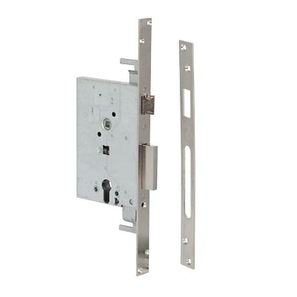Serratura Metallo Infilare 56255 Cisa B.q Zinc F.mm 25 F Sag M4 Tripl
