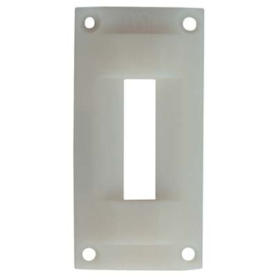 Contropiastra 06062 Cisa Nylon 93 x 46 mm H 7,5 mm 5 Pezzi - 2