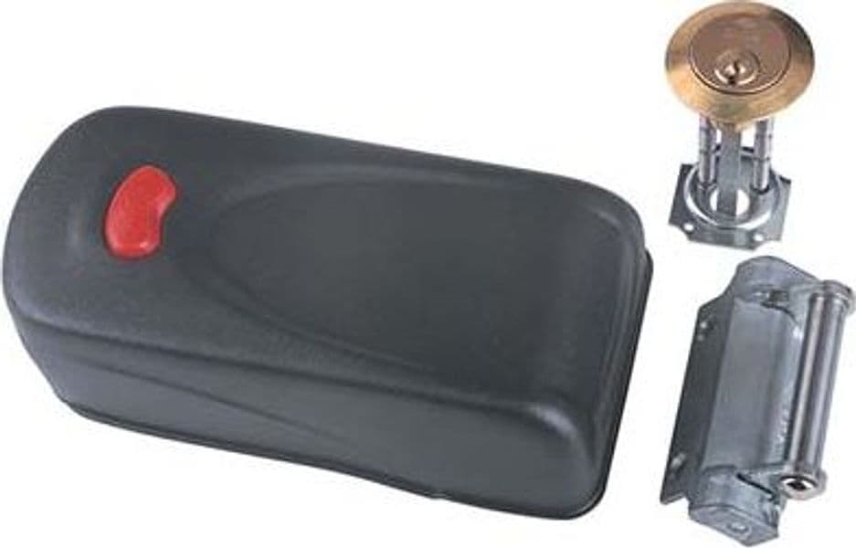 Serratura Legno Applicare Elettrika 1A610 Cisa Vern C.staccato con Pulsante