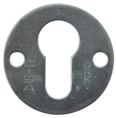 Mostrina Tonda Foro Sagomato 06075 Cisa Zincata 48 mm 5 Pezzi - 2