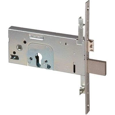 Serratura Metallo Infilare 56357 Cisa B.q Inox F.mm 22 F.sag.tri con Scr - 2