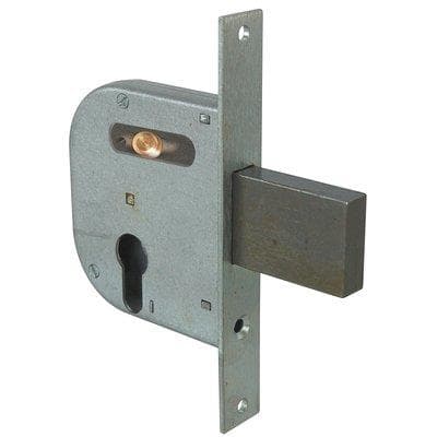 Serratura Cancello Infilare 42032 Cisa M1 22 F 50 mm 2 Pezzi - 2