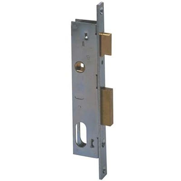 Serratura Montante Infilare 44220 Cisa B.q Zinc F.mm 16 F.ovale M1 con Scr
