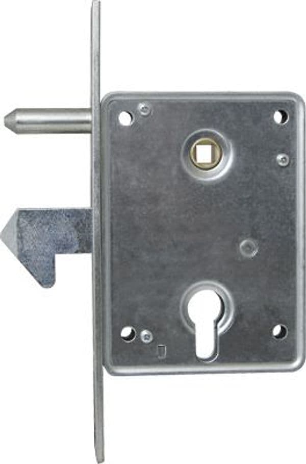 Serratura Cancello Infilare 77QL Iseo B.q Zinc F.mm 25 C.sagom M1 8203016 - 2