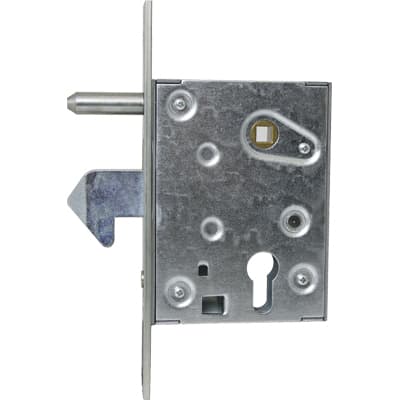 Serratura Cancello Infilare 77QL Iseo B.q Zinc F.mm 25 C.sagom M1 con Q8 - 2