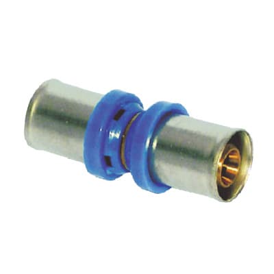 Manicotto Multistrato Pressare Bampi Ottone 16 mm 10 Pezzi - 2