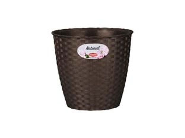 Vaso Natural Moka Ø 19 mm cm 19 CMX17,5H. 3 l Stefanplast 4 Pezzi - 2