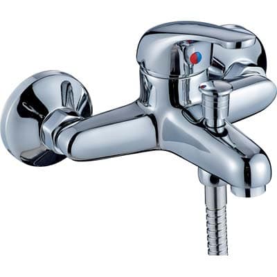 Rubinetto Miscelatore Vasca Sirio H23 Crolla Ottone Cromato - 2