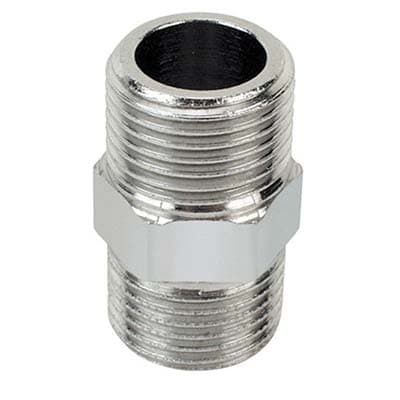 Nipplo Ottone Cromato 280 Gebo 3 4 M 10 Pezzi - 2