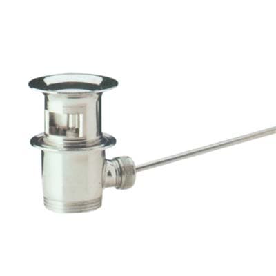 Piletta Scarico Automatico Lavabo Ottone Cromato 11 4M - 2