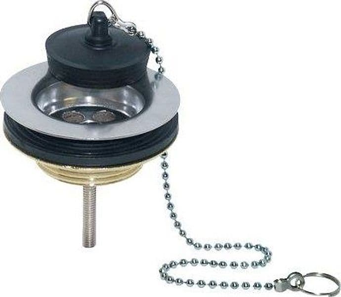 Pilettone Lavello Ottone Cromato Tea Ottone Cromato 11/4 M 2 Pezzi - 2