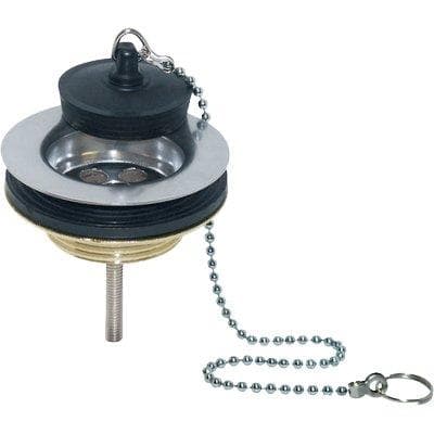 Pilettone Lavello Ottone Cromato Tea Ottone Cromato 1¼ M 2 Pezzi - 2