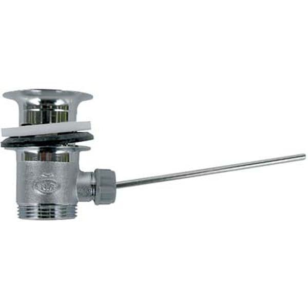 Piletta Scarico Automatico Bidet Ottone Cromato 1M - 2