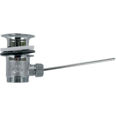 Piletta Scarico Automatico Bidet Ottone Cromato 1M - 2