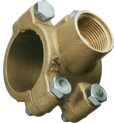 Presa a Staffa Ottone ¾ - 2
