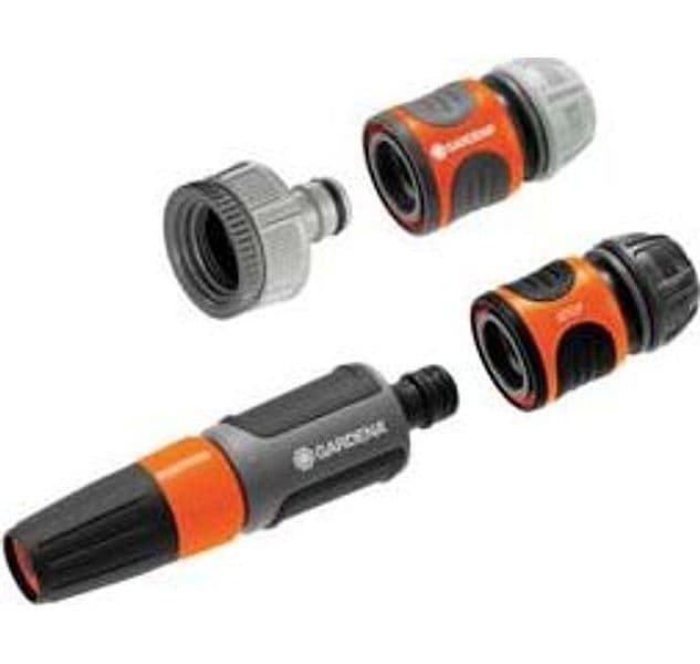 Set Completo per Collegare Il Tubo da Giardino al Rubinetto in Blister – Gardena