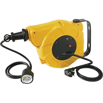 Avvolgicavo con Cavo Electraline Schuko N°xmmq 3X15 10 m - 2