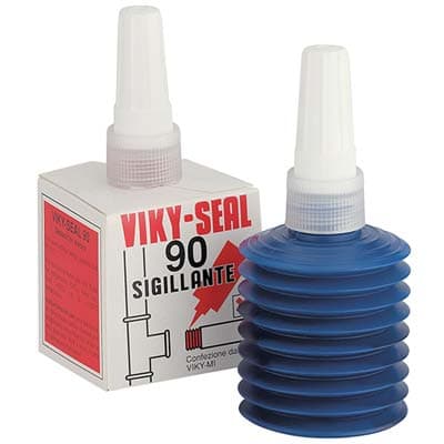 Sigillante Anaerobico Viky Seal 90 Bianco PTFE 50 ml 2 Pezzi - 2