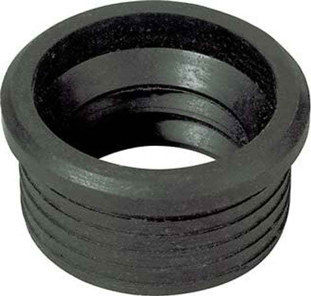 Morsetto Curva Tecnica Gomma Nera 46 x 40 mm 50 Pezzi - 2