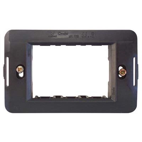 Supporto Frutti Onda Marlanvil Pc Nero Posti 3 25 Pezzi - 2