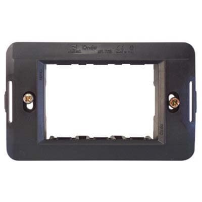 Supporto Frutti Onda Marlanvil Pc Nero Posti 3 25 Pezzi - 2