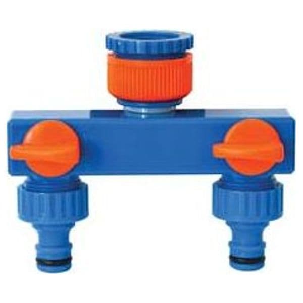 Presa Rubinetto 2 Uscite 12,6 CMX5,8X10,5 Peso 103 g Il Campo 5 Pezzi - 2