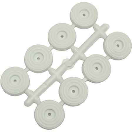 Sottosedia Ø 25 mm 12 Confezioni Bianco Blister 8 Pezzi - 2