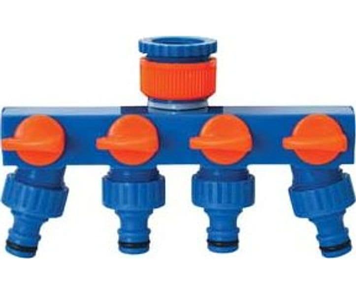 Presa Rubinetto 4 Uscite 17,5 CMX6,5X10,5 Peso 155 g Il Campo 2 Pezzi