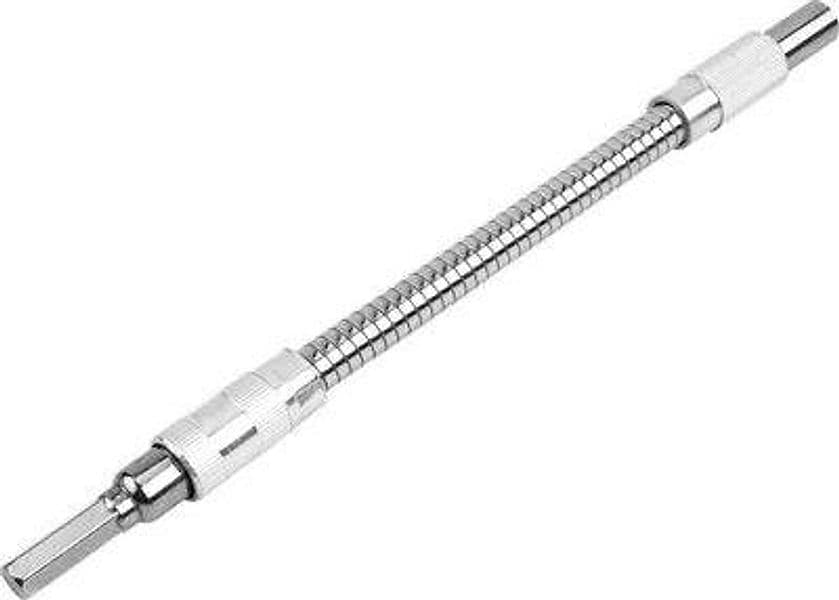 Portainserto Prolungato Flessibile 154108 Wokin Attacco 1/4 200 mm 4 Pezzi - 2