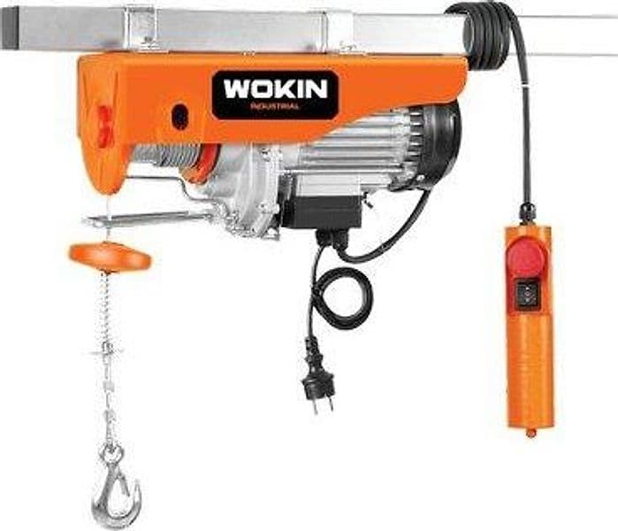 Paranco Elettrico 73800 Wokin 738005 Watt 1600 12 m kg 500 a 999 - 2