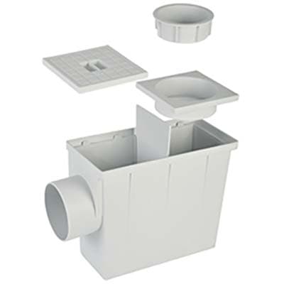Pozzetto Derivazione Pluviale Plastica 80 a 100 mm 2 Pezzi - 2