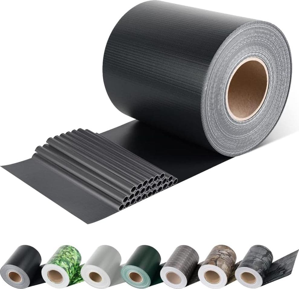 Fascia Coprente Ringhiere Effe PVC Antracite H.cm 19 35 m con 20 Clips