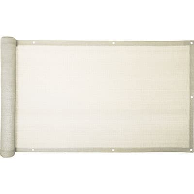 Telo Balcone Frangivista Stars Pe Ecru 160 g m² H.cm 90 L.3 m con Polieco - 2