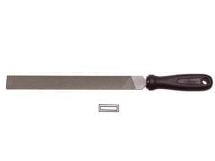 Lime Piatte Parallele con Manico Plastica 8 200 mm Taglio Mezzo 2 Pezzi - 2
