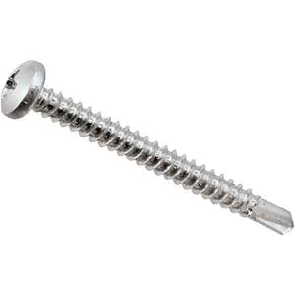 Vite Autoperforante Tc Zincata 3,5 x 32 mm Ambrovit 500 Pezzi