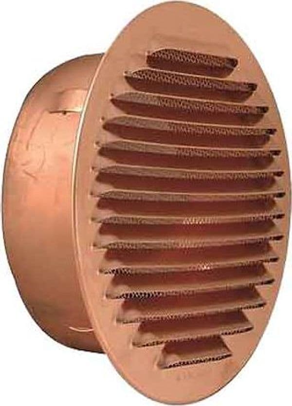 Griglia di Aerazione Tonda in Rame Ø 120 mm – Autres