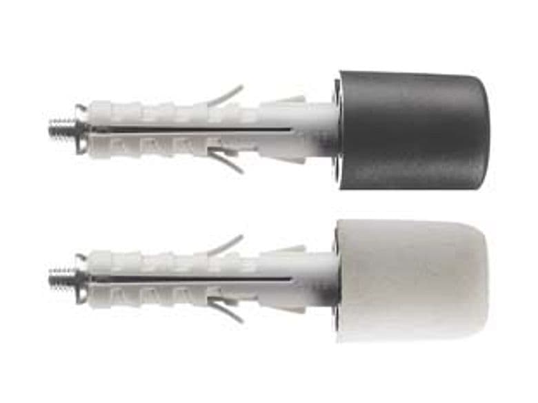 Tassello in Nylon Paracolpi PA 6 Enp Fp Ø 9 mm MMX40 Bianco 50 Pezzi – Elematic