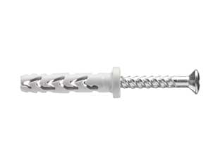 Tassello in Nylon Prolung. con Vite Tsp Pz Collarino Cilindr Cod 443654 - 2
