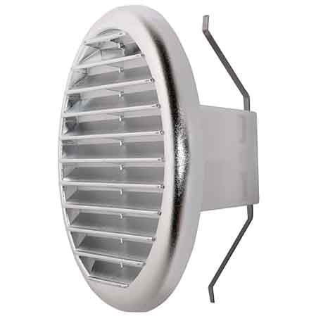 Griglia di Aerazione Cromo Universale Ø 125>160 mm - 2