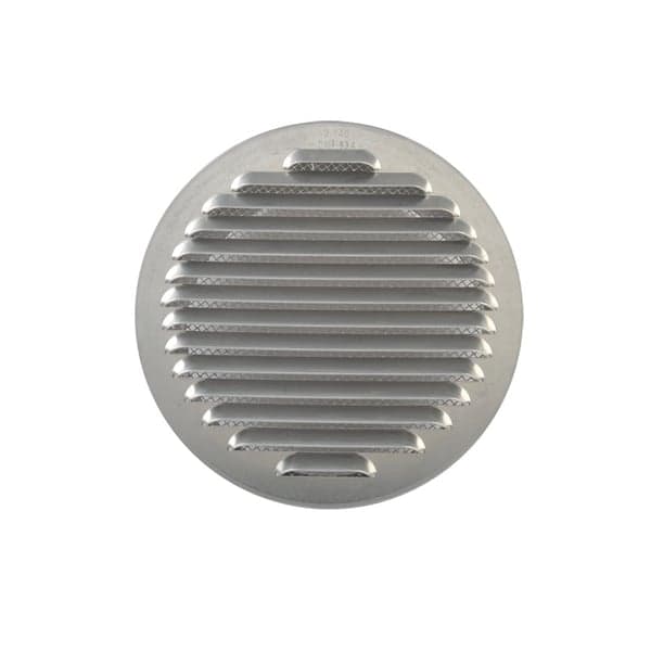 Griglia di Aerazione in Alluminio Incasso Ø 80 mm - 2