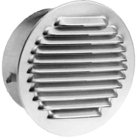 Griglia di Aerazione in Alluminio Incasso Ø 140 mm - 2